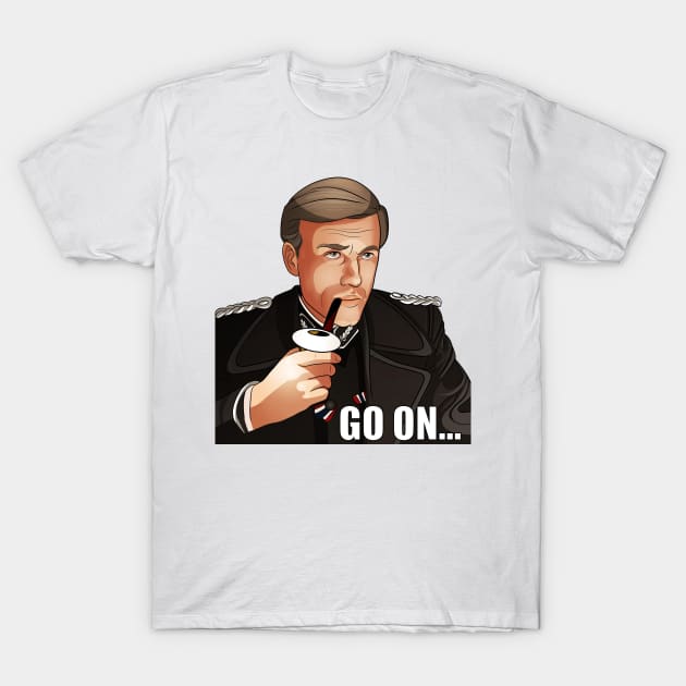 Go On T-Shirt by VermilionBlond